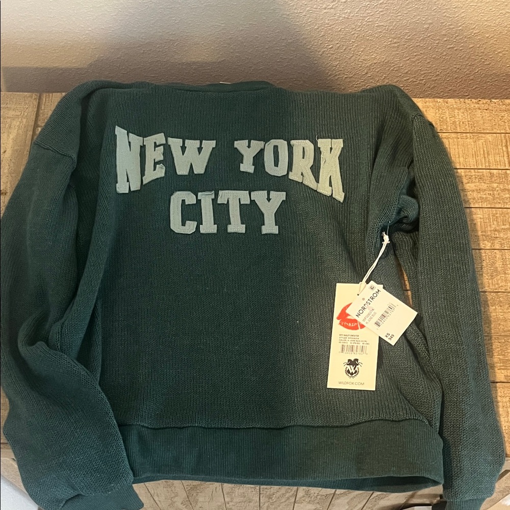 Wildfox Junebug Sweater in Green